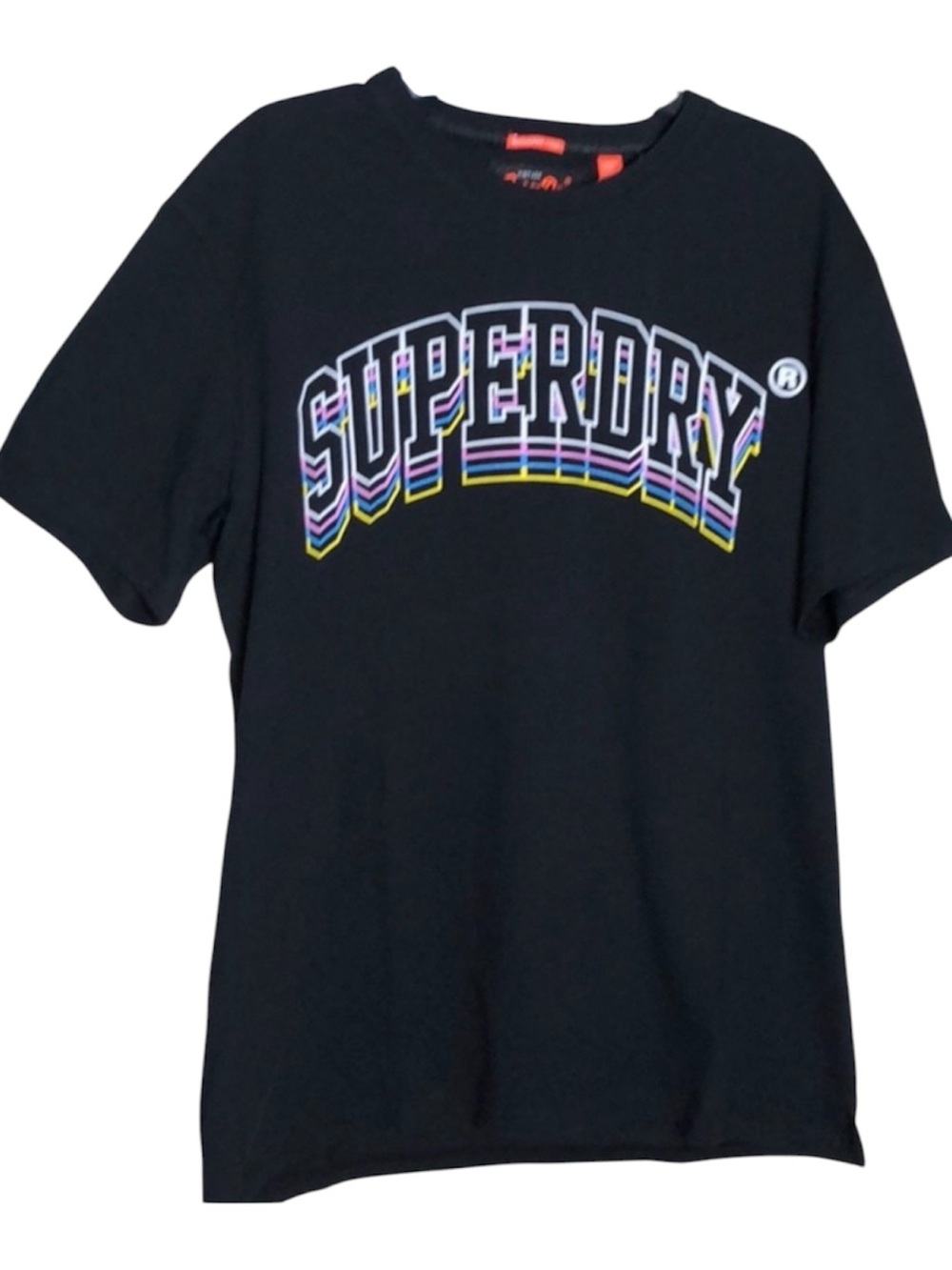 SuperDry Black Shortsleeve Shirt Size 2XL